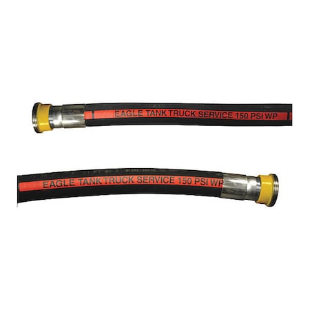 Eagle Tank Truck Hose Assembly, 2"x20ft. A009-0322-1120HU