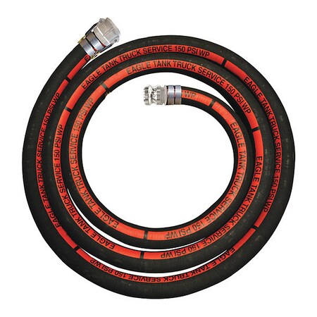 Eagle Tank Truck Hose Assembly, 3"x20ft. A009-0481-3240