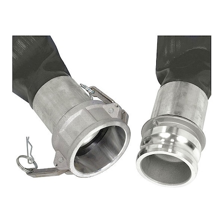 Eagle Lay Flat Hose Assembly, 4"x100ft. A008-0642-0100