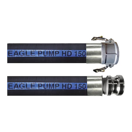 Eagle Pump Hose Assembly, 6"x20ft. A004-0962-3520