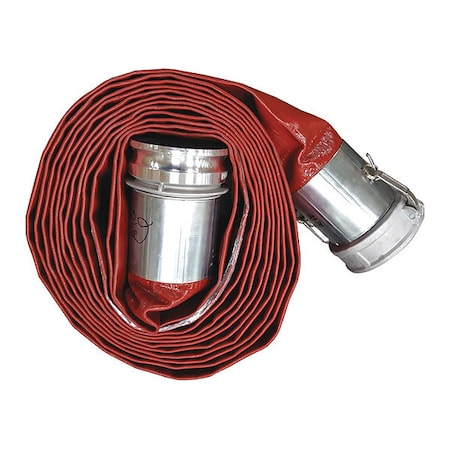 Eagle Discharge Hose Assembly, 6"x100ft. A008-0961-3100