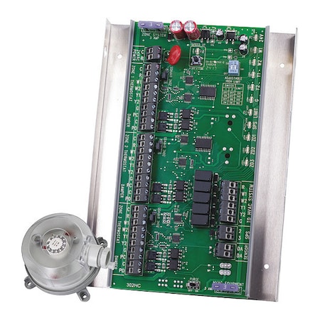 Io Hvac Controls Zone Panel, 3 Zone, 2H/2C, ESP ZP3-HCMS-ESP