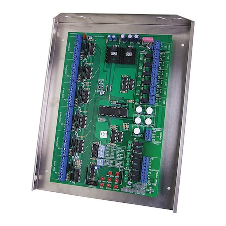 Io Hvac Controls Universal Zone Panel, 6 Zone, 3H/2C ZP6