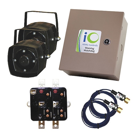 Io Hvac Controls Warning Watchdog, 2 Condensing Units IO-WW2