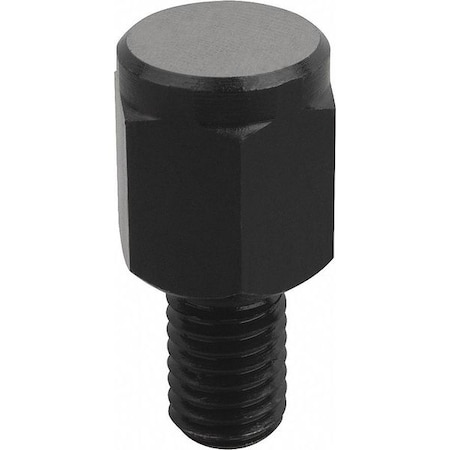 Kipp Positioning Foot, H=20, Form B Flat Face Ground, Carbon Steel, Faces Case Hardened, Sw=10 K0299.206020