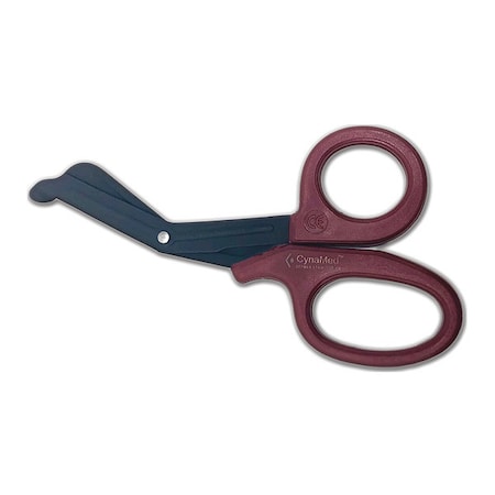 Cynamed EMT Shears, 7.25", Flouride, Burgundy CYZR-0079