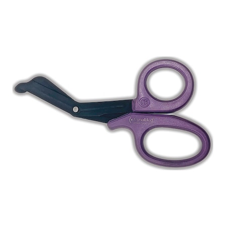 Cynamed EMT Shears, 7.25", Flouride, Purple CYZR-0077