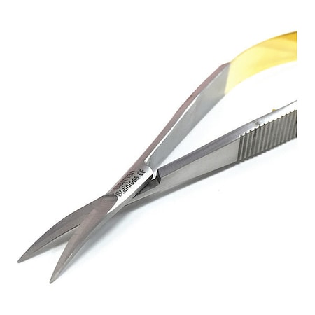 Cynamed Micro Spring Scissors, TC, 4.5", CVD CYZR-0147