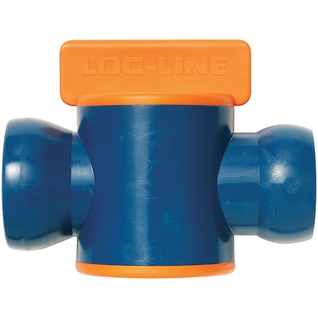 Loc-Line Flex Hose In Line Valve, PK2 61518
