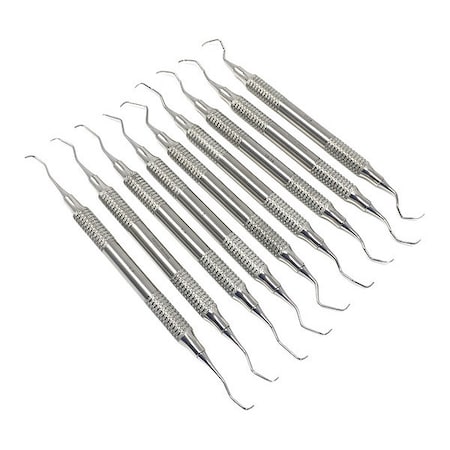 Cynamed Gracey Curette w Hollow Handles, Set of 9 CYZR-0353
