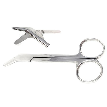 Cynamed Wire Cutting Scissor, 1 Blade Serrat, 4.75 CYZR-0583