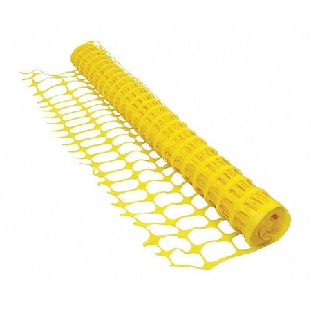 Boen Snow Fence, Yellow, O-ring, 4ftX100ft SF-4102