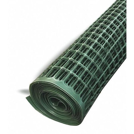 Boen Garden Fence, Green Plastic, 40"X25ft GF-50001