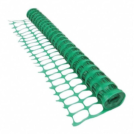 Boen Snow Fence, Green, O-ring, 4ftX100ft SF-4101