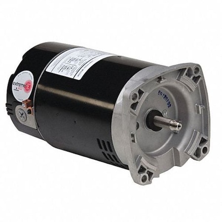 U.S. MOTORS Motor, 3HP, 3450,2850RPM, 208-230/460V, 56Y EH755