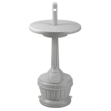 Commercial Zone Products Smoker's Outpost White Patio Table 711606