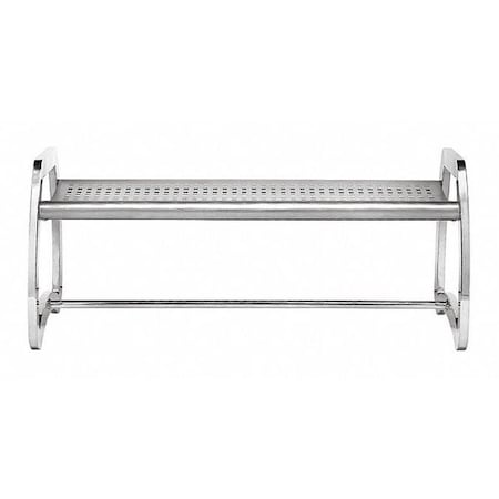 Commercial Zone Products Skyline Stainless Steel Bench, 6 ft. 725329