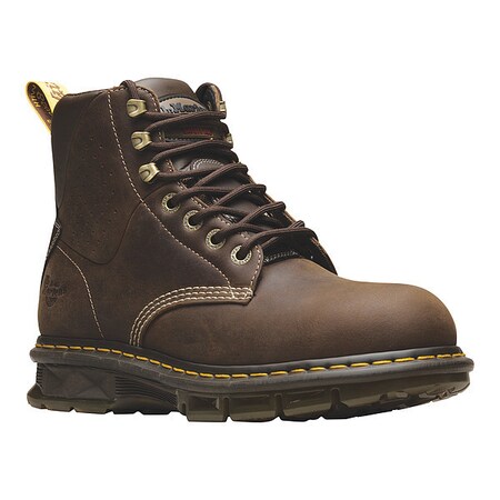 Dr. Martens Britton, Steel-Toe, Brown, 9, PR R24335201