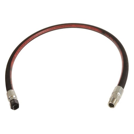 Ryco Hose 1/2"x120", 5100 psi, MaleNptxFmaleJic T5008D-120-20902040-0812