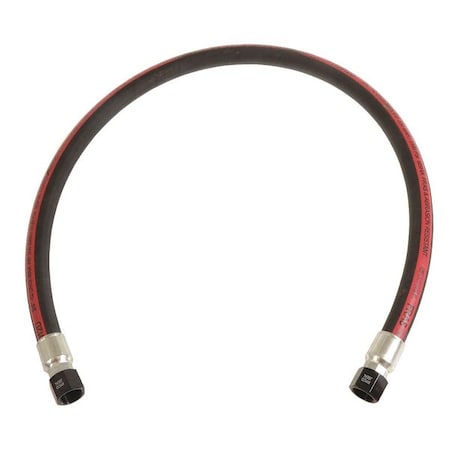 Ryco Hose, 3/4"x120", 5100 psi, FemalexFemaleJic H5012D-120-70407040-1717