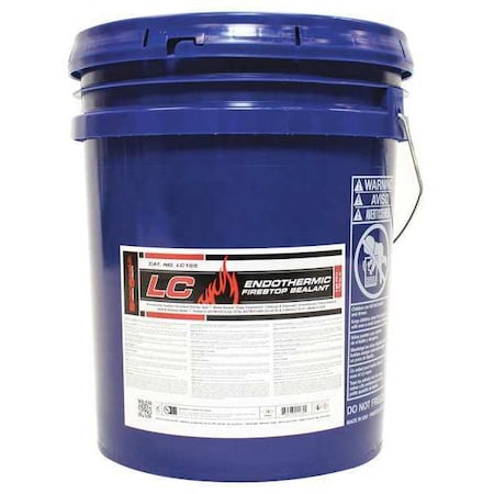 Sti SERIES LC ENDOTHERMIC SEALANT, 5 gal, Red, Latex Base LC155W