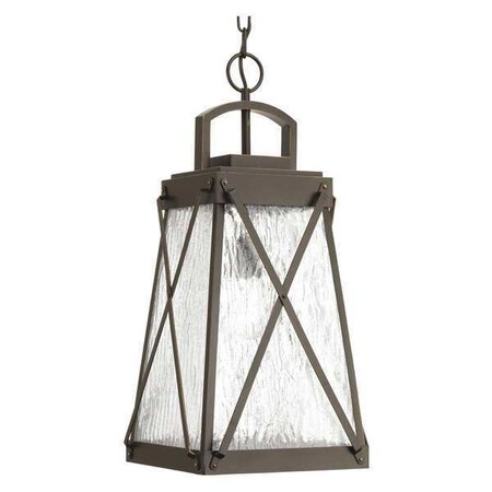 Progress Lighting Creighton One-Light Hng Lantern, Bronze P550009-020
