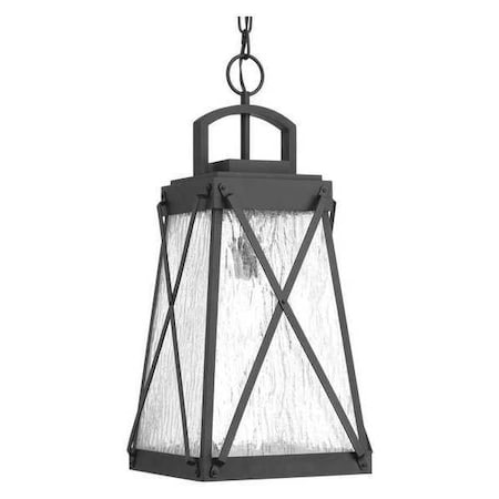 Progress Lighting Creighton One-Light Hng Lantern, Black P550009-031