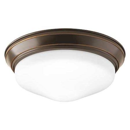 Progress Lighting One-Light LED Flush Mount, Bronze P350053-020-30