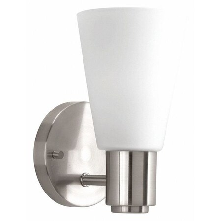 Progress Lighting Logic One-Light Bath, Nickel P2154-09