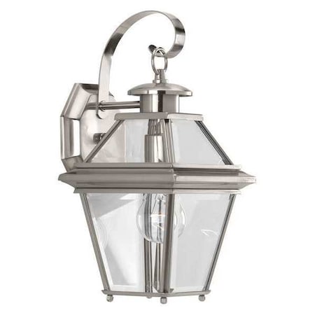 Progress Lighting Burlington One-Light Sm Wall Lt, Nickel P6615-09
