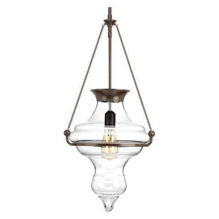 Progress Lighting Cazbah One-Light Pendant, Bronze P500031-020