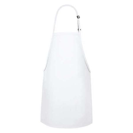 Deltaplus Bib Apron, No Pocket, F33L, White 82623