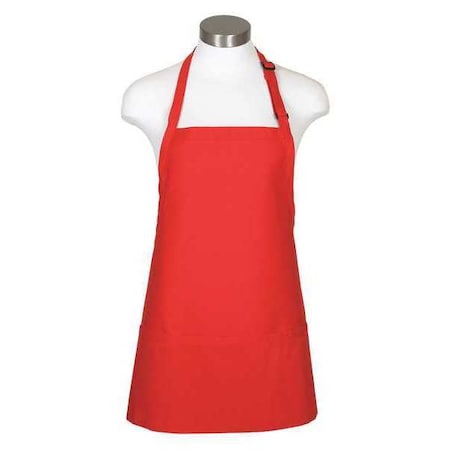 Deltaplus Apron, 3-Pocket Bib, F10, Red 18153