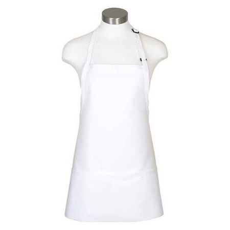 Deltaplus Apron, 3-Pocket Bib, F10, White 18155