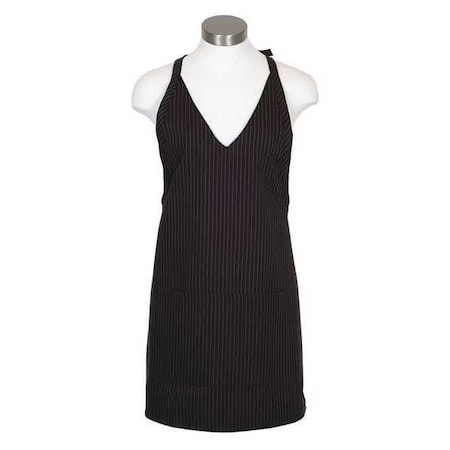 Deltaplus Tuxedo, V-Neck, F23, Black Pinstripe 25008