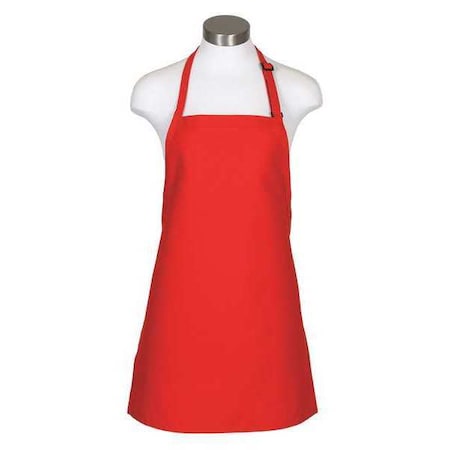 Deltaplus Apron, No Pocket Bib, F33, Red 18743