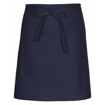 Deltaplus Apron, Half Bistro, F28, Navy 25305