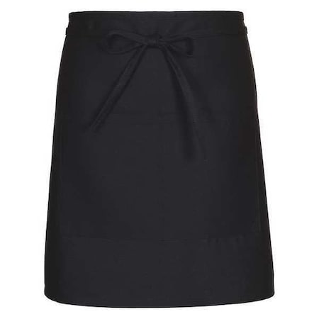 Deltaplus Apron, Half Bistro, F28, Black 18631