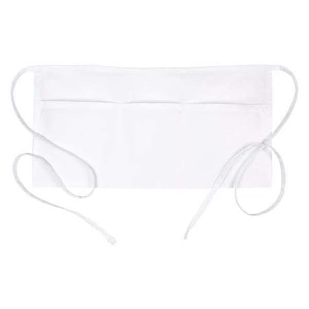 Deltaplus Apron, 3-Pocket Waist, F9, White 18135