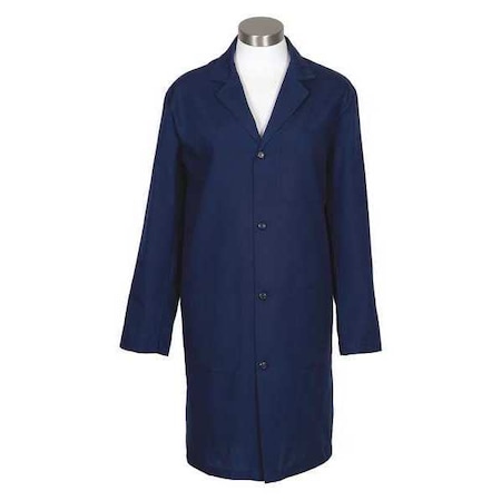 Deltaplus Lab Coat, Male, Navy, L2, MD 83366