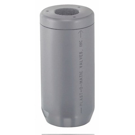 Plast-O-Matic CCombo Air Valve, PVC, 2", Epdm, Threaded CARD200EPT-CP