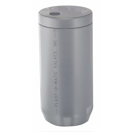 Plast-O-Matic Degassing Valve, CPVC, 1/2", Fkm, Threaded DGV050V-CP