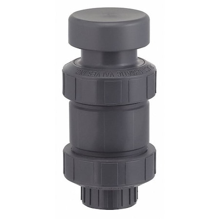 Plast-O-Matic Air Release Valve, PVC, 2", Fkm, Threaded ARV200VT-PV