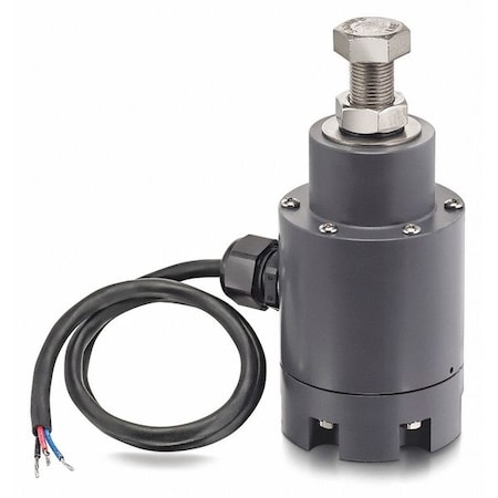 Plast-O-Matic Pressure Switch, PVC, 1/2", Ptfe, 3A SWT050T-3A-PV