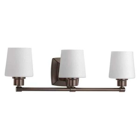 Progress Lighting Glance Three-Light Bath, Bronze P300018-020