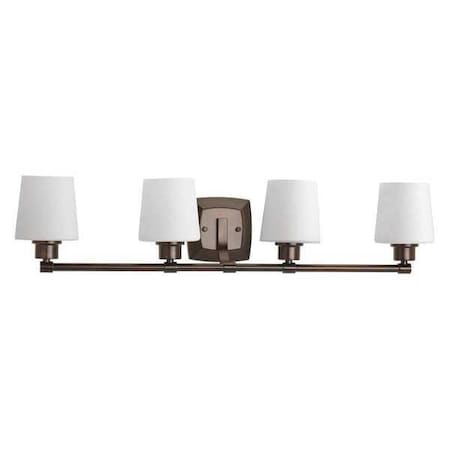 Progress Lighting Glance Four-Light Bath, Bronze P300019-020