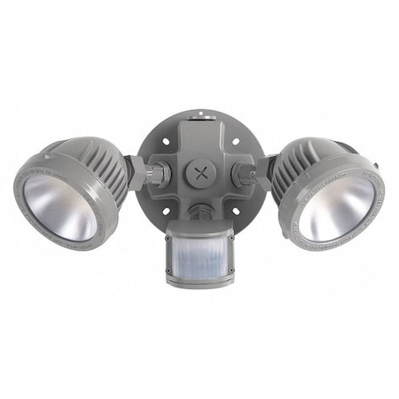 Progress Lighting Flood Light With Motion Sensor, Gray P6341-8230K