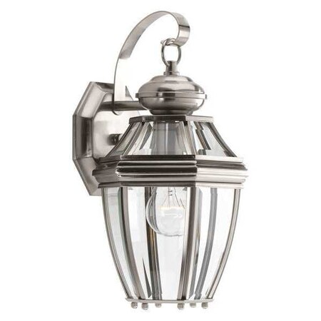 Progress Lighting New Haven One-Light Sm Wall Lt, Nickel P6610-09