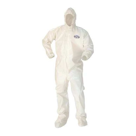 Kleenguard Xl, White, Saranex(R),  45664