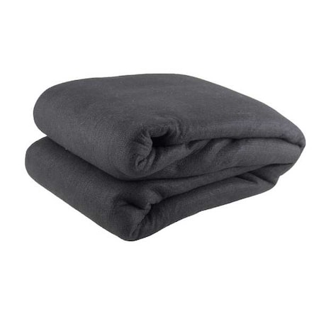 Wilson Welding Blanket, Carbon Fiber Felt, 6 ft L., 6 ft W., 16 oz/sq yd, 1800Ã‚Â° F Withstand Temp., Black 36320